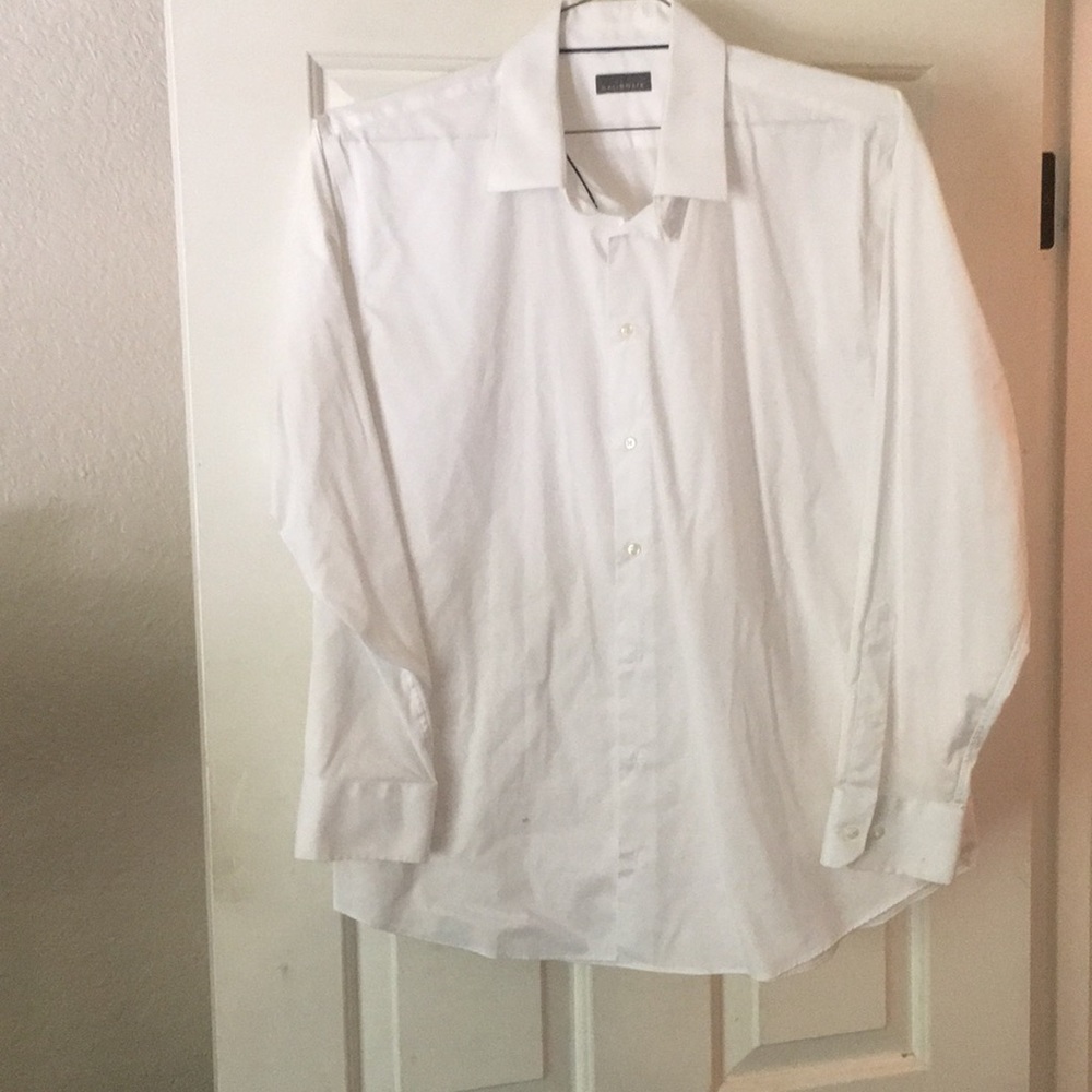 White button down